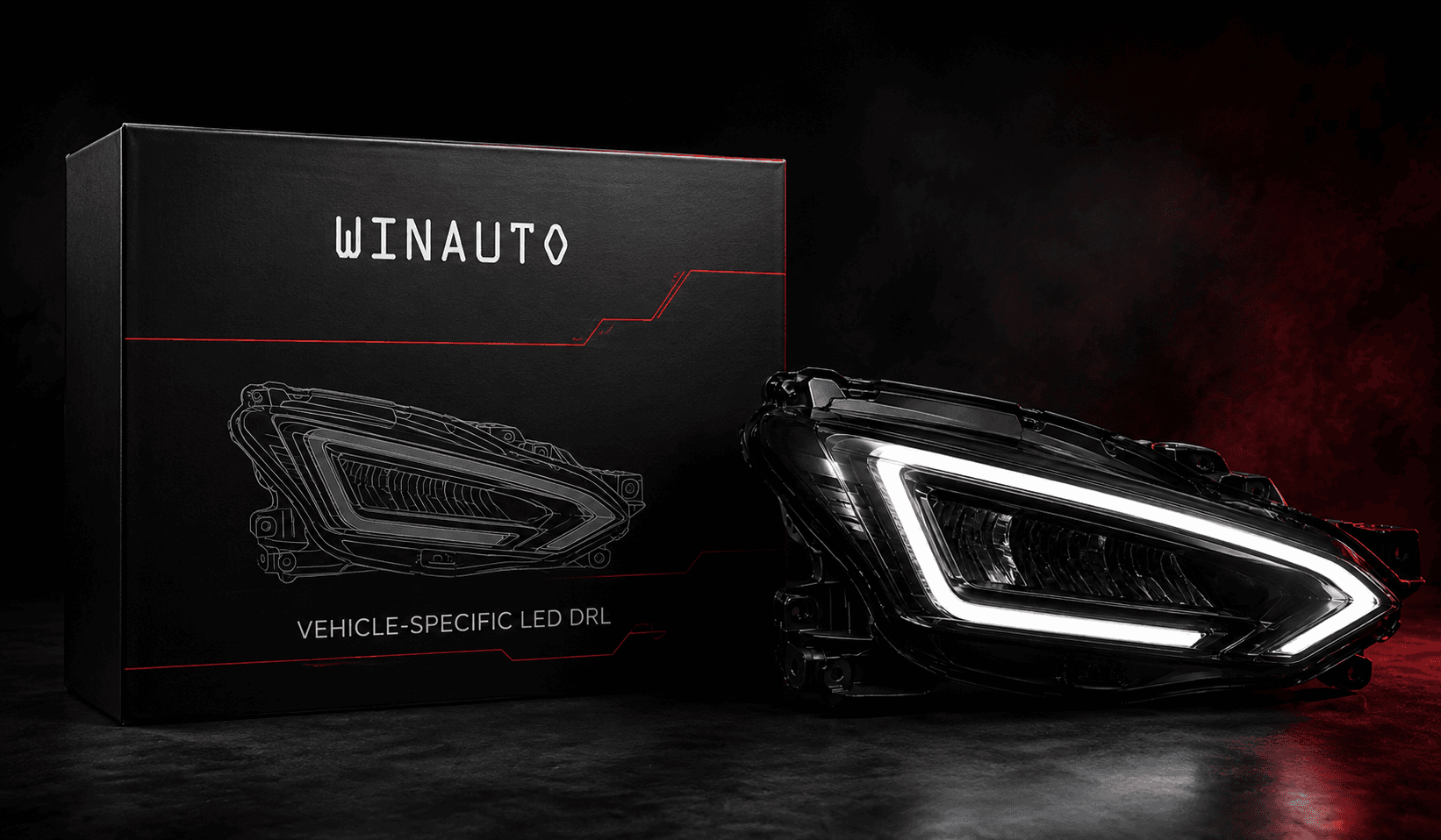 WINAUTO automotive lighting packaging for an OEM program