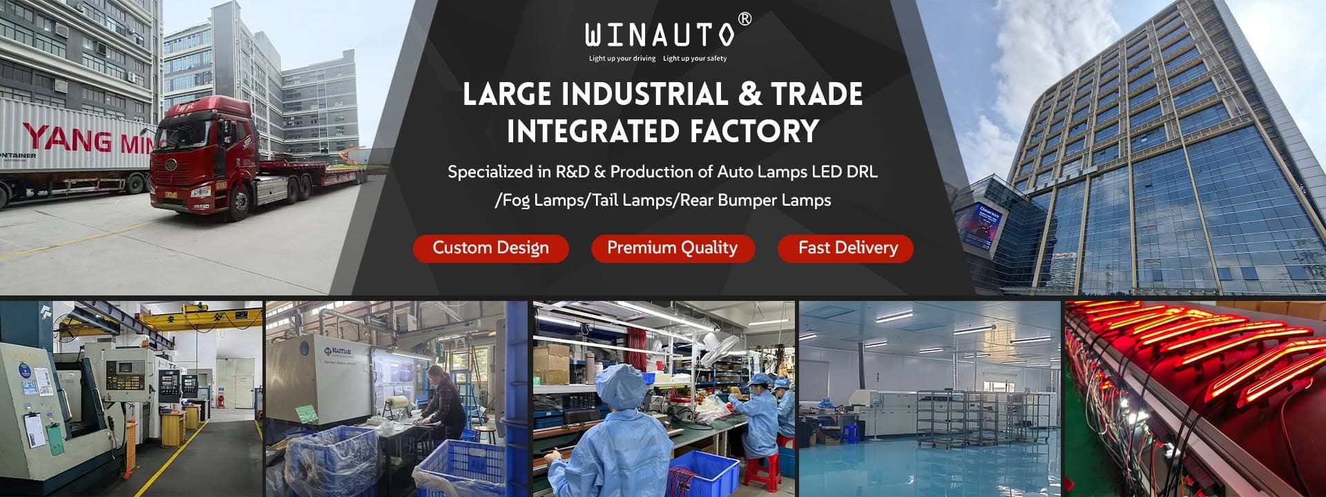 WINAUTO automotive lighting production facility